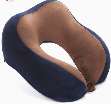 Coussin de Voyage Ergonomique en Mousse à Mémoire de Forme