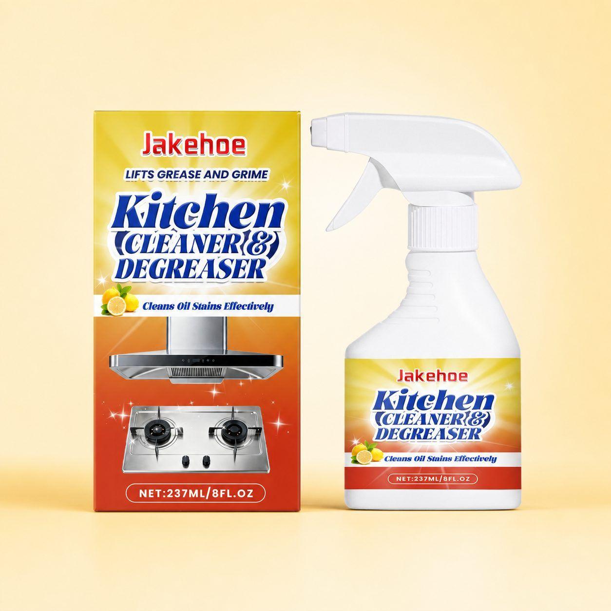Spray Mousse Dégraissant Cuisine JAKEHOE 237 ml