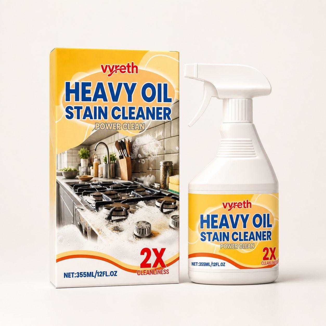 Spray Nettoyant Dégraissant pour Cuisine Vyreth - Kit 355 ml