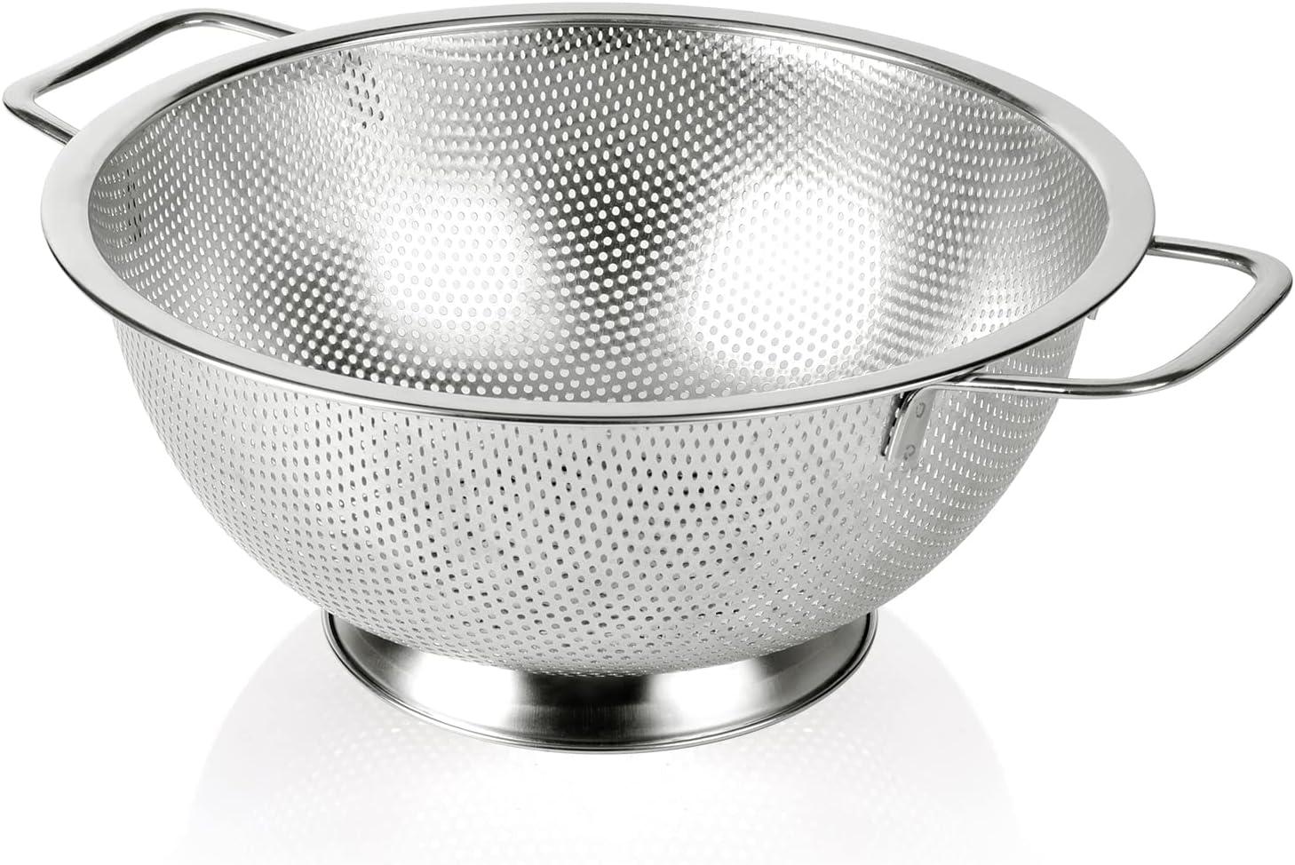 Passoire de Cuisine en Acier Inoxydable 3 Quart - VAELTIA