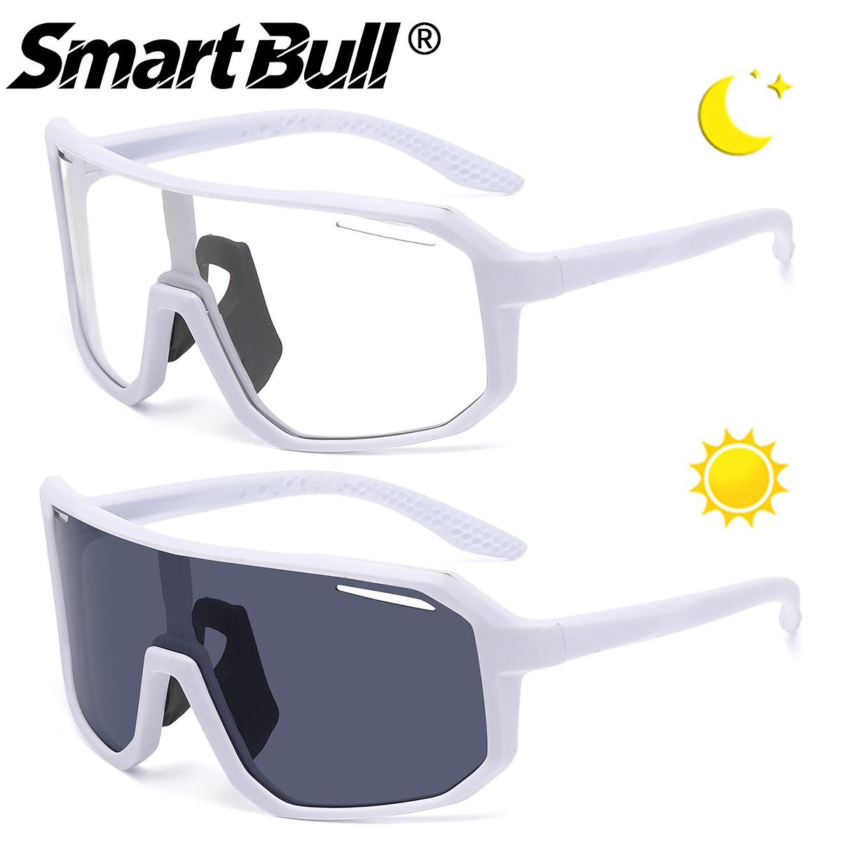 Lunettes de Soleil de Cyclisme Photochromiques et Anti-UV pour Homme