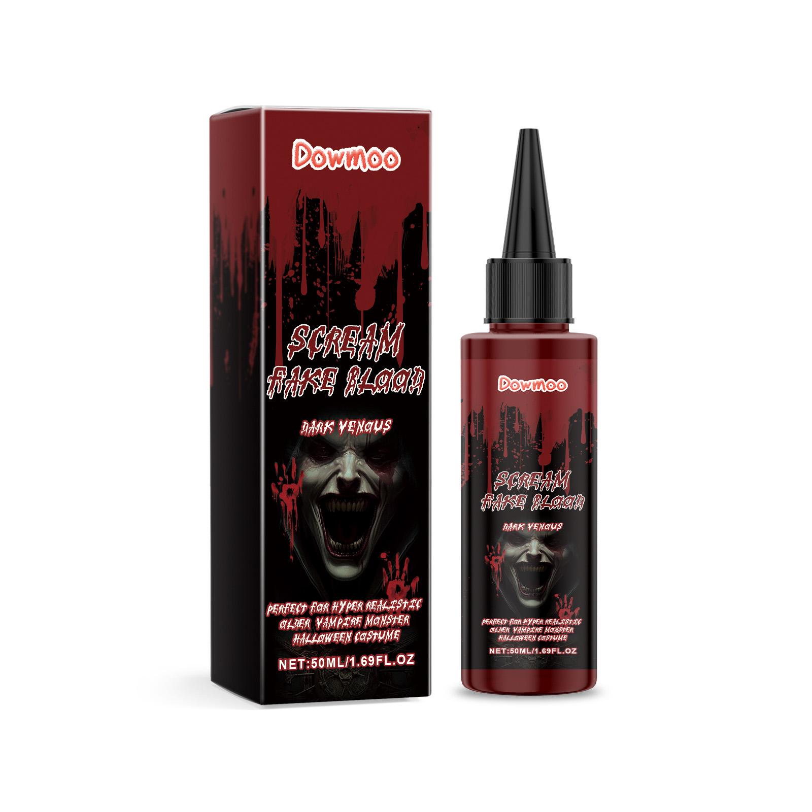 Faux Sang Liquide Halloween 50 ml - Effet Réaliste