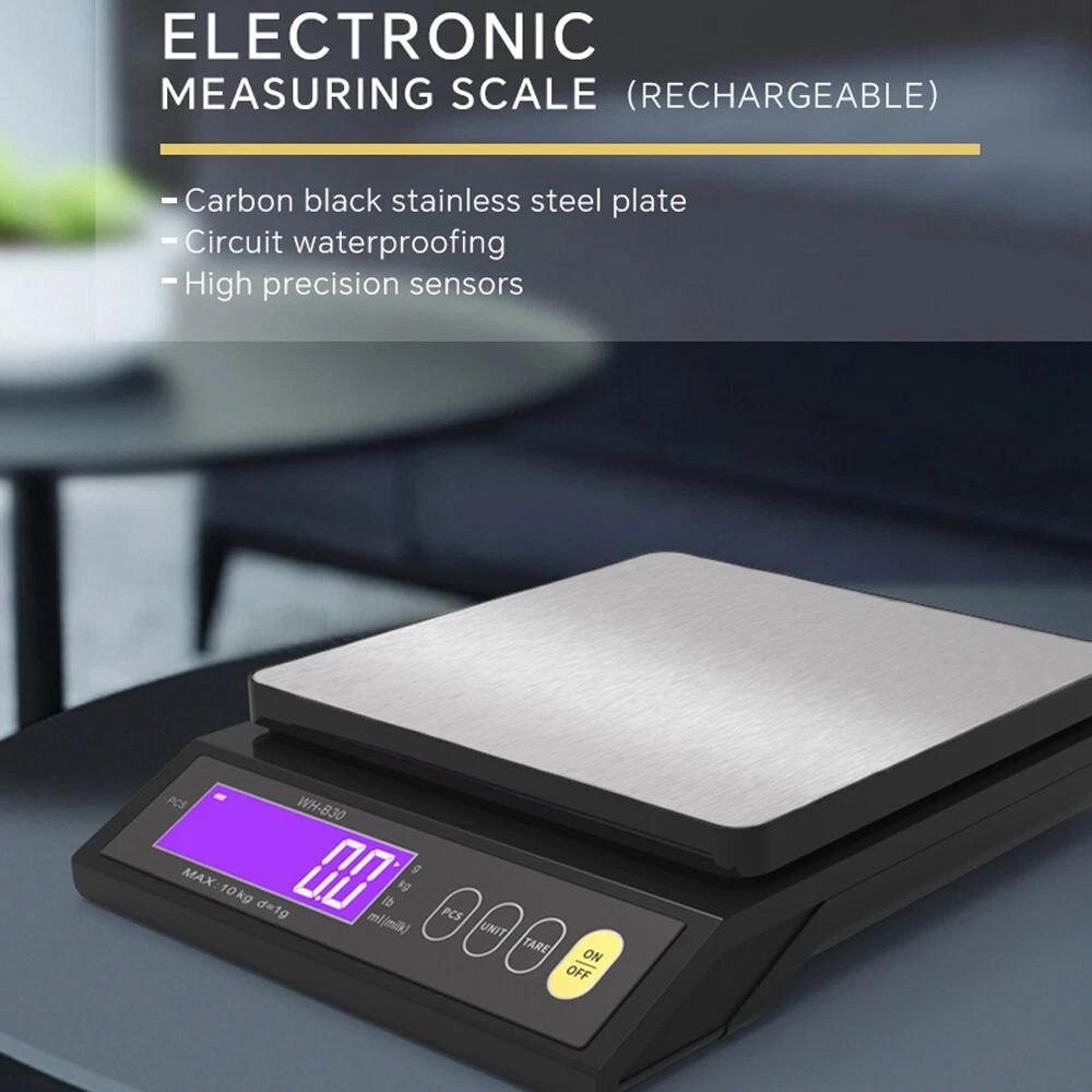 Balance de cuisine numérique LCD haute précision jusqu'à 10 kg