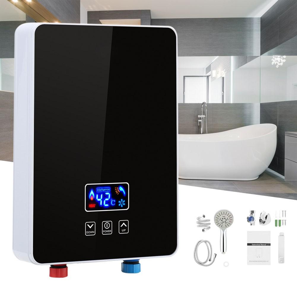 Chauffe-eau Électrique Instantané sans Réservoir pour Cuisine et Salle de Bain