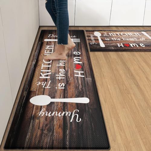 Tapis de sol absorbant pour cuisine imperméable et anti-huile