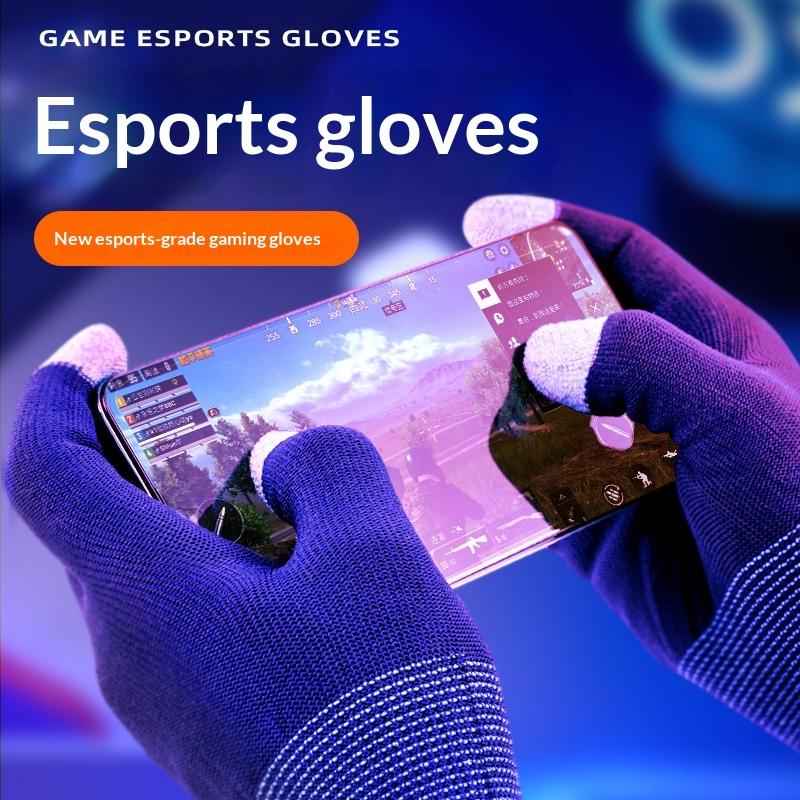 Gants de Jeu Tactiles E-Sports 2 Doigts pour Mobile