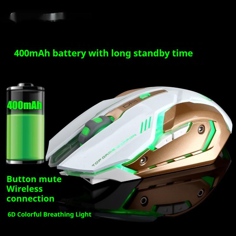 Souris Gaming Sans Fil Silencieuse et Rechargeable FENGHUO LANG