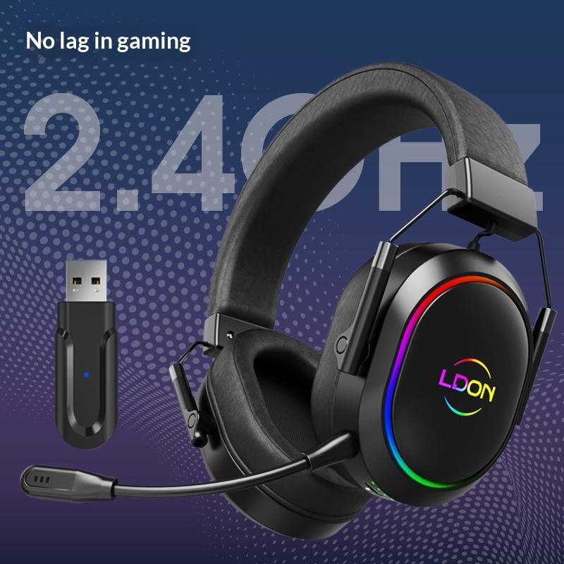 Casque Gaming Sans Fil Over-Ear Immersif