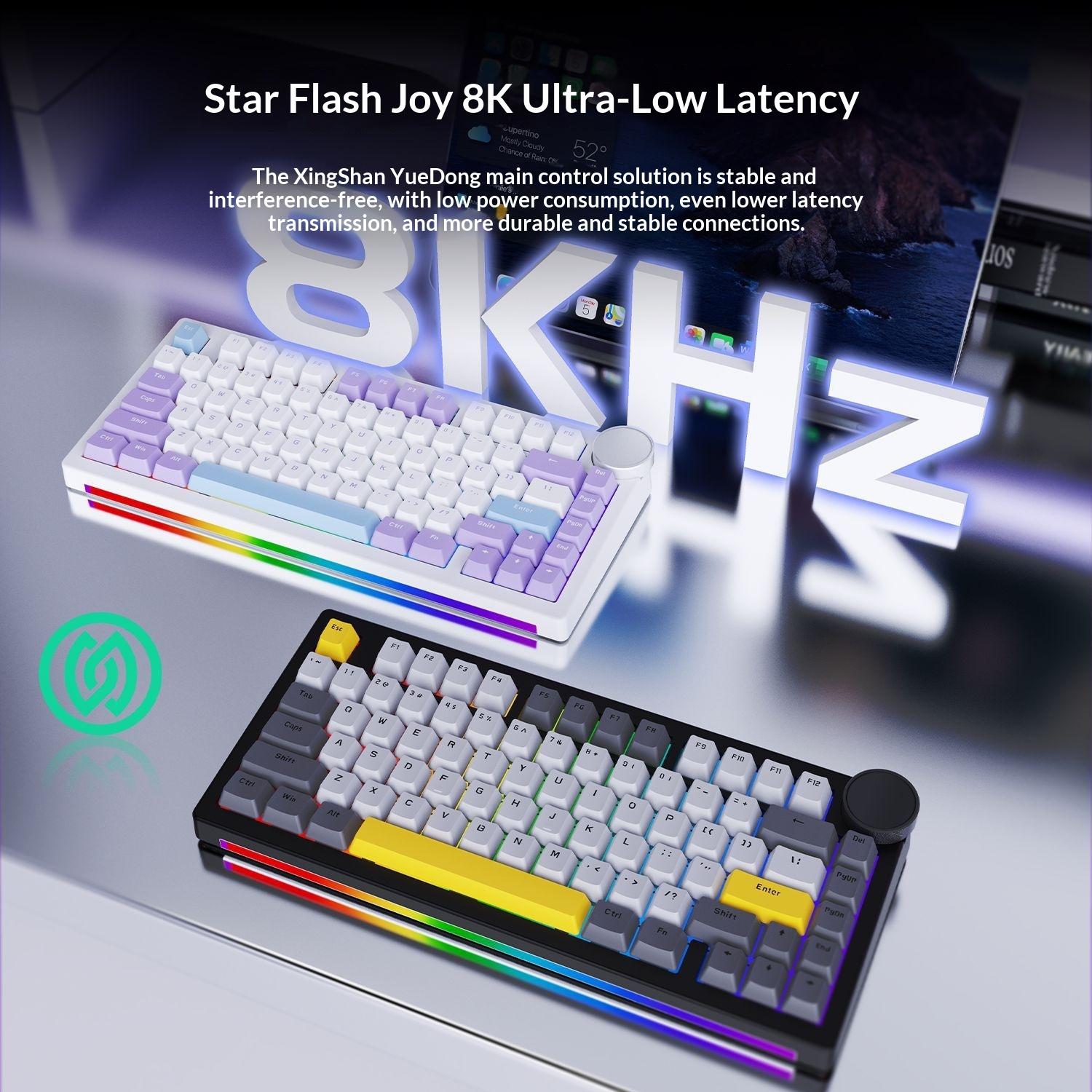 Clavier Gaming Mécanique Ultra-Réactif et Personnalisable
