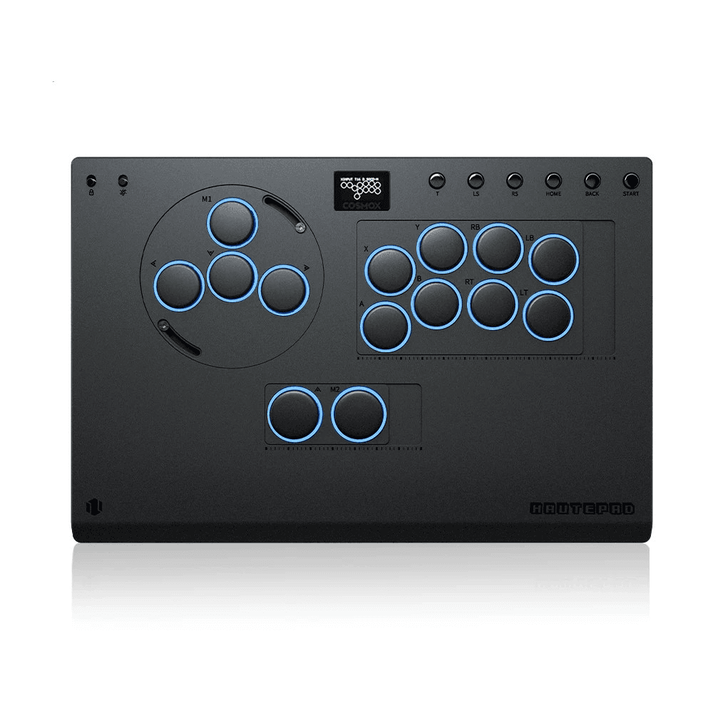 Skin-feel Fighting Keyboard With Hot-swappable Switches On The Back
