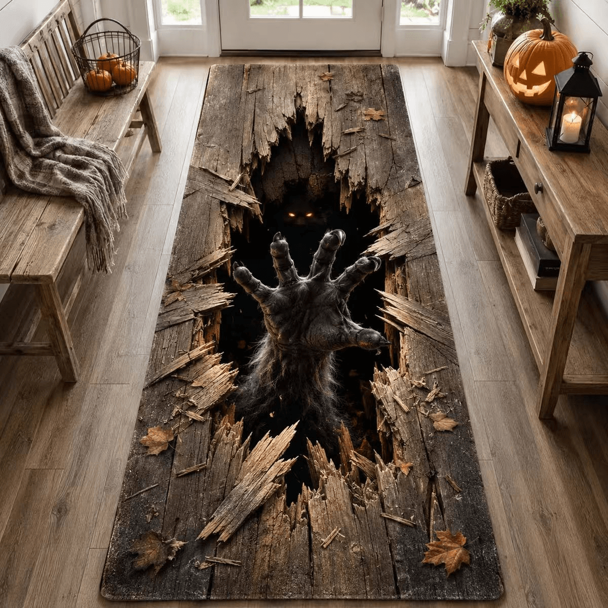 Halloween Crystal Felt Carpet Bedroom