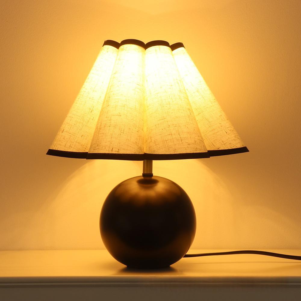 Lampe de chevet plissée style coréen LED