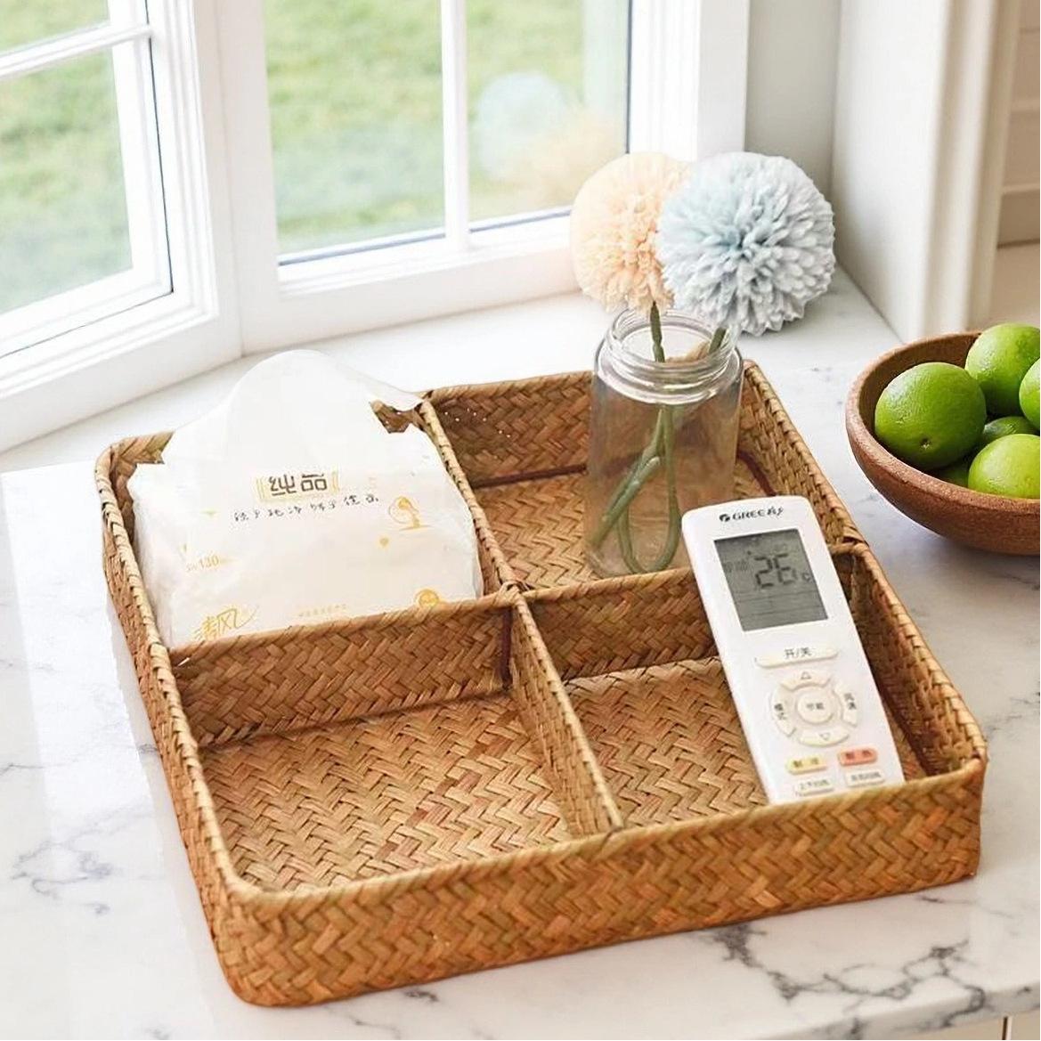 Boîte de Rangement Élégante pour Cosmétiques et Accessoires