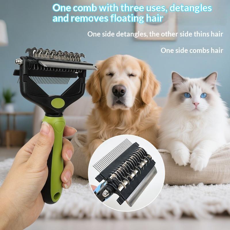 Brosse de toilettage et peigne démêlant pour animaux de compagnie