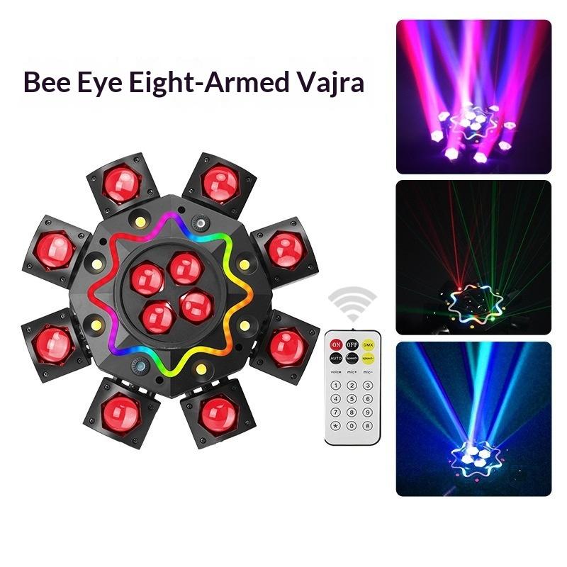 Projecteur LED Rotatif pour Ambiance Festive et Décoration Intérieure