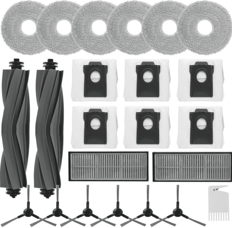 Dreame L10s Pro Ultra Heat Accessory Kit, 23-Pack Vacuum Cleaner Accessories With Main Brush & Filter